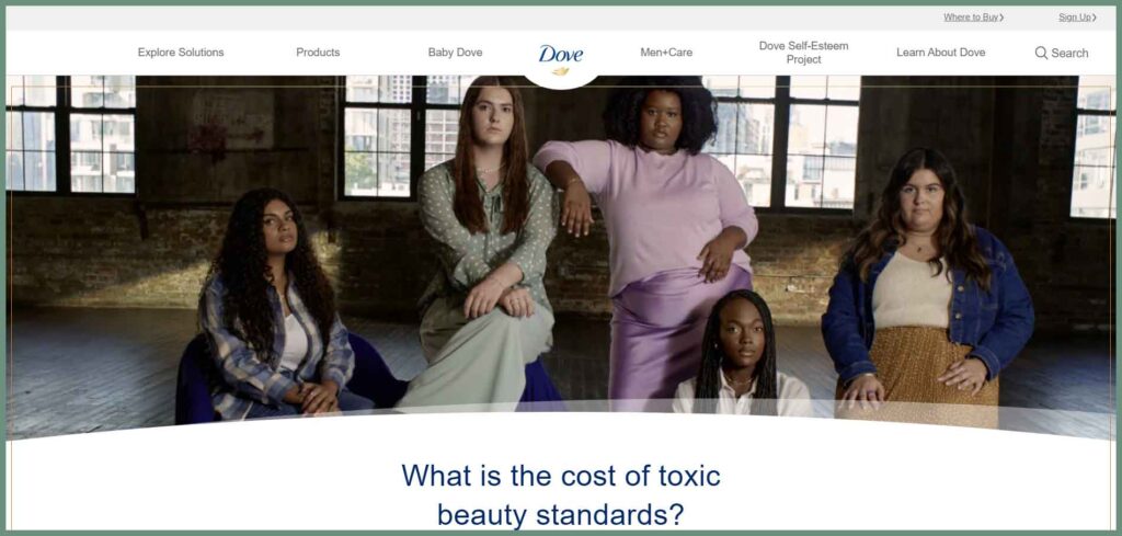 Dove took a stand on real beauty