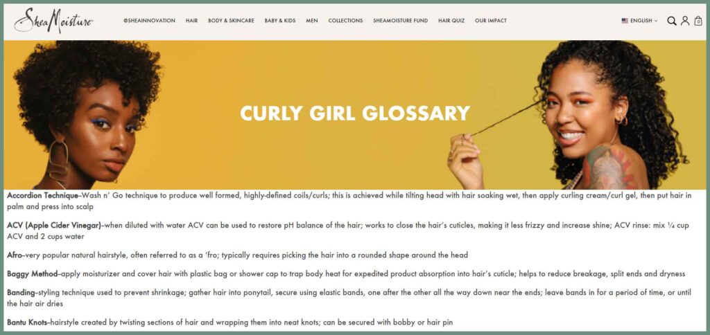 Shea Moisture Micromarketing