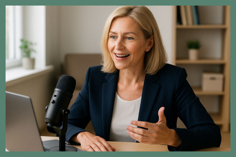How a Corporate Speaking Pro Silenced Her Templated Website