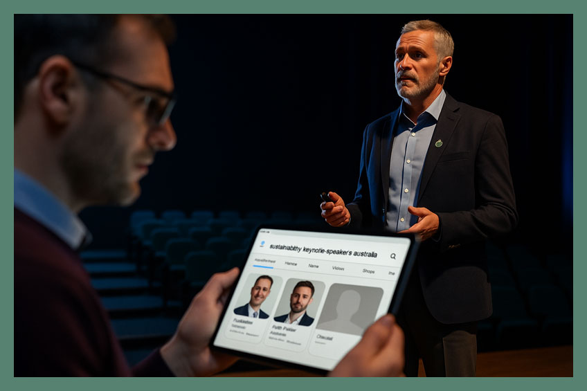 Personal Brand | Keynote Speaker | Case Study | Online Visibility: How a Keynote Sustainability Speaker Faded From the Searchlight