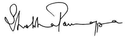 Shobha Ponnappa Signature