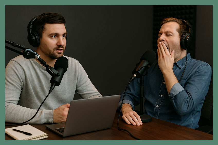 Company Brand | Podcast | Case Study | Audience Disengagement: The Podcast That Spoke On Long After Listeners Tuned Out