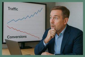 Brand Breakthroughs | FAQ | High Traffic | Low Conversions: FAQs: When Website Traffic Stays Up but Conversions Slide Down