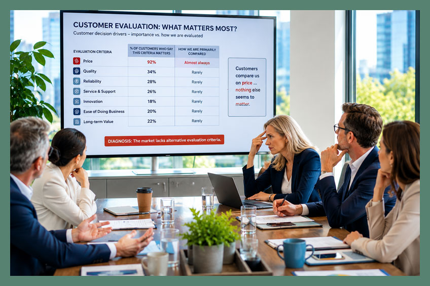 "Customers compare us on price ... nothing else seems to matter"